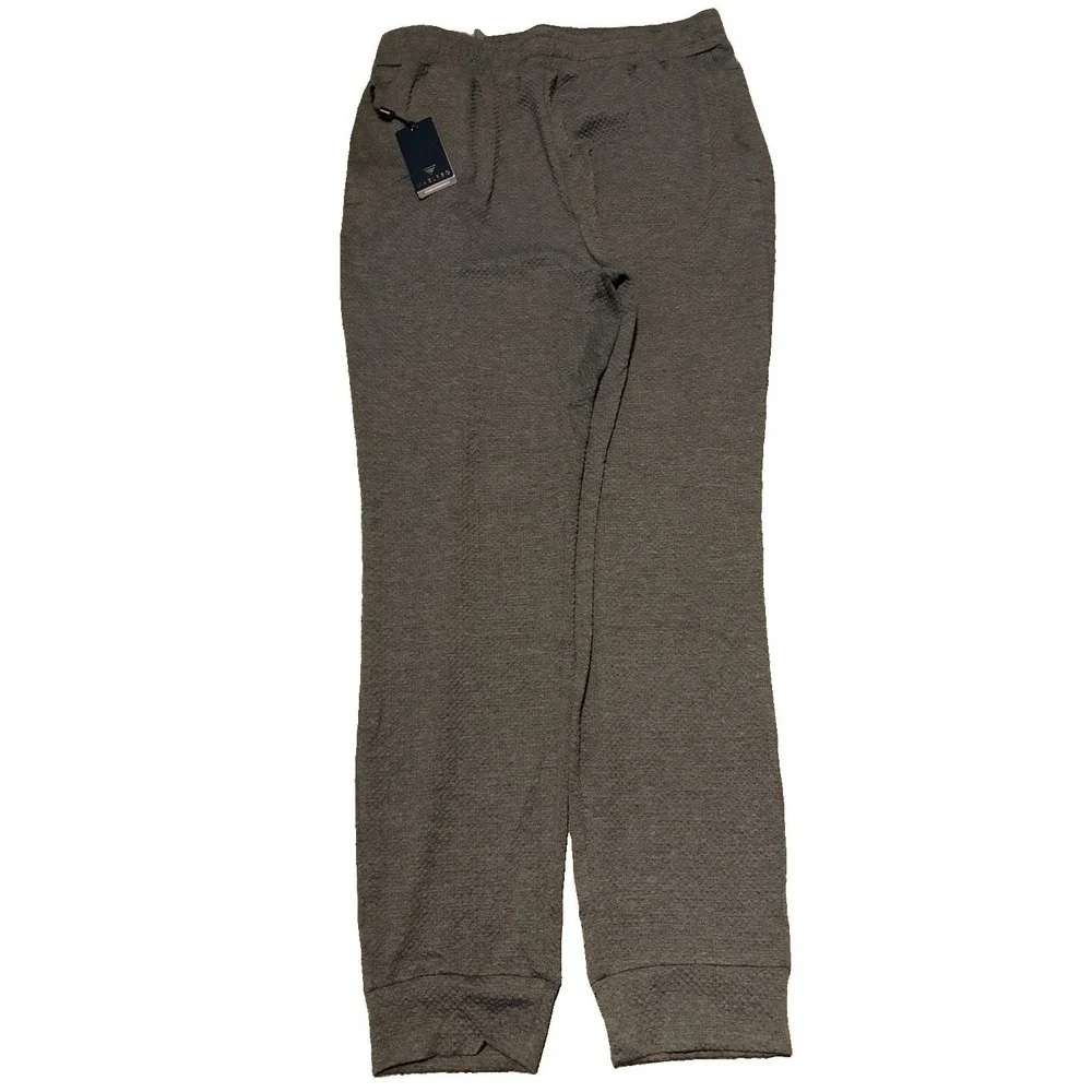 MAELREG Performance Joggers Mens L Gray Heather Moisture Wicking UPF 30+ NWT